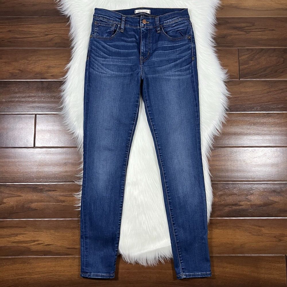 Madewell Women's Size 28 Orson Wash Roadtripper Skinny Denim Jeans H5804
